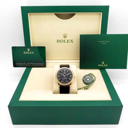 Rolex 52508 Perpetual 1908 with Black Dial 39mm - Image 2
