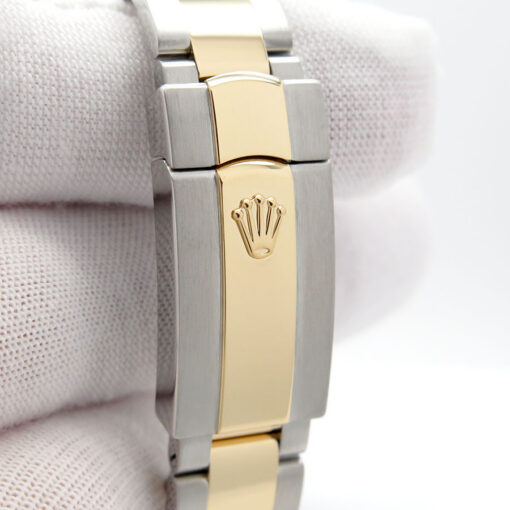 Rolex 278273 Datejust 18K/SS with Olive Green Roman Diamond "VI" Dial on Oyster - Image 7
