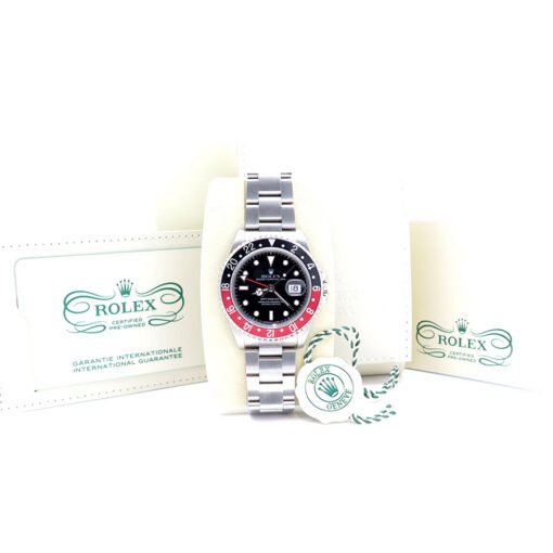 Rolex CPO 16710 GMT Master II with Red & Black Bezel - Image 2