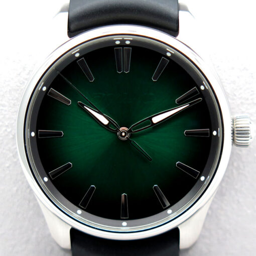 H. Moser & Cie 3201-1201 Pioneer Centre Seconds with Cosmic Green Dial - Image 4