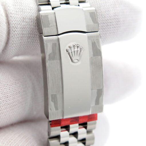 Rolex 126300 Datejust 41 with Mint Green Dial on Jubilee - Image 7