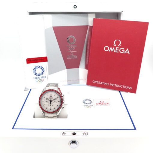 Omega Speedmaster Moonwatch “Tokyo 2020” Limited Edition with Silver Dial - Image 2
