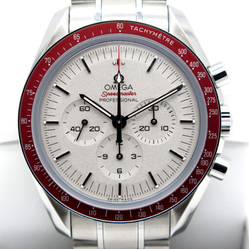 Omega Speedmaster Moonwatch “Tokyo 2020” Limited Edition with Silver Dial - Image 3