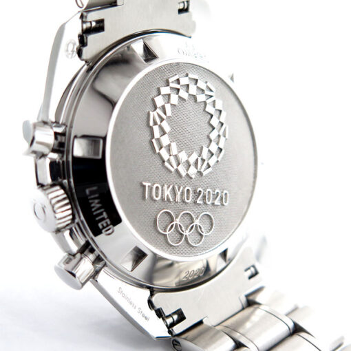 Omega Speedmaster Moonwatch “Tokyo 2020” Limited Edition with Silver Dial - Image 4