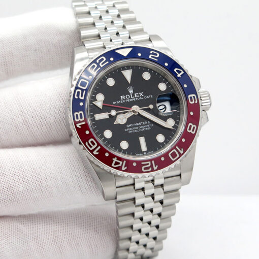 Rolex 126710BLRO GMT Master II on Jubilee
