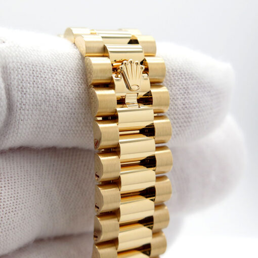 Rolex 278278 Datejust 31 Presidential Yellow Gold with Mother of Pearl Diamond Dial - Image 7