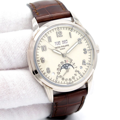 Patek Philippe 5320G Perpetual Calendar Automatic 18K White Gold with Ivory Dial