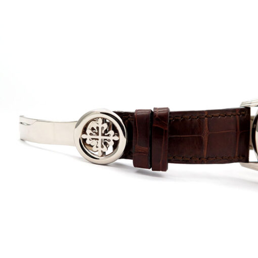 Patek Philippe 5320G Perpetual Calendar Automatic 18K White Gold with Ivory Dial - Image 7