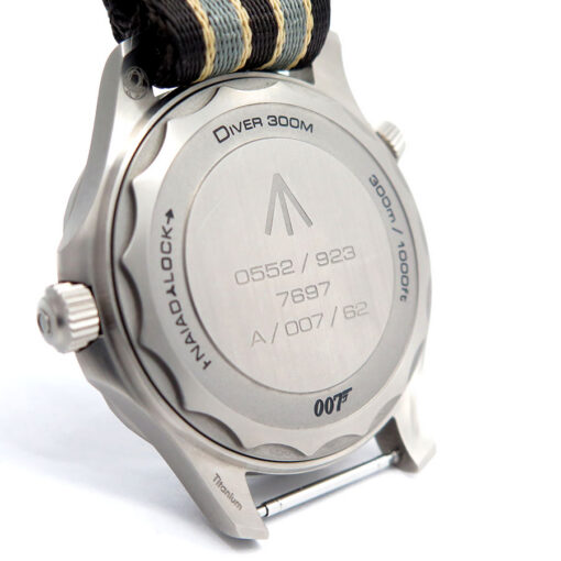 Omega Seamaster Diver 300m ‘007 Edition Titanium on NATO - Image 4