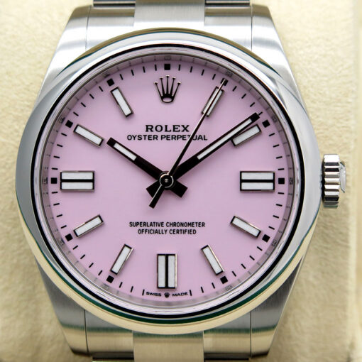 Rolex 134300 Oyster Perpetual 41 with Pink Dial - Image 3