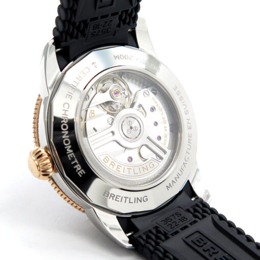 Breitling UB3111 Superocean Heritage 18K/SS with Black Dial 42mm - Image 6