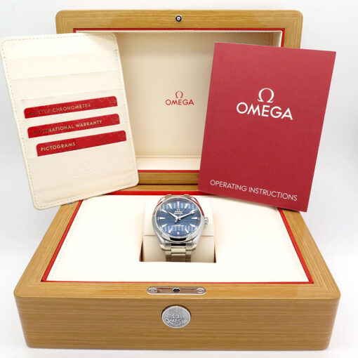 Omega Seamaster Aqua Terra 150m with Blue Dial 41mm - Image 2