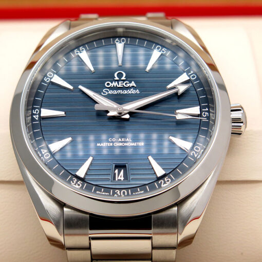 Omega Seamaster Aqua Terra 150m with Blue Dial 41mm - Image 3
