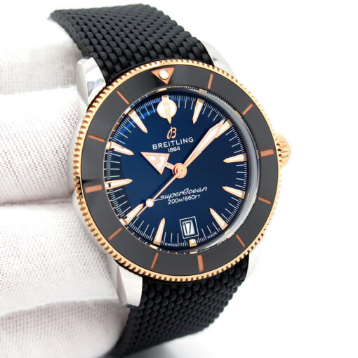 Breitling UB3111 Superocean Heritage 18K/SS with Black Dial 42mm