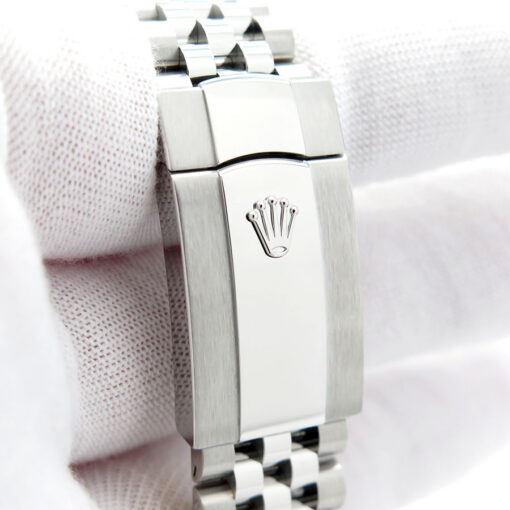 Rolex 126200 Datejust with Mint Green Stick Dial on Jubilee - Image 7