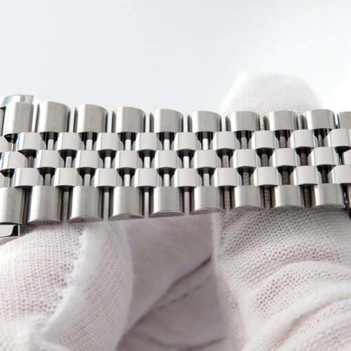 Rolex 126200 Datejust with Mint Green Stick Dial on Jubilee - Image 6