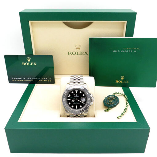 Rolex 126710GRNR GMT Master II on Jubilee - Image 2