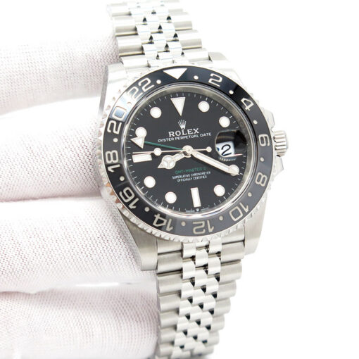 Rolex 126710GRNR GMT Master II on Jubilee
