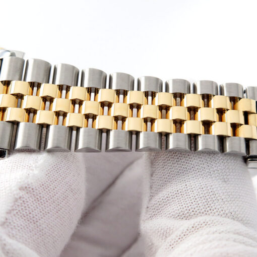 Rolex 126233 Datejust 18K/SS with Champagne Stick Dial on Jubilee - Image 8