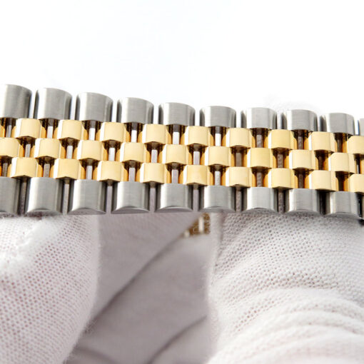 Rolex 126233 Datejust 18K/SS with Champagne Stick Dial on Jubilee - Image 6