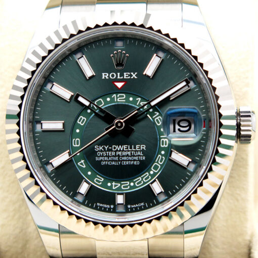 Rolex 336934 Skydweller with Mint Green Dial on Oyster - Image 3