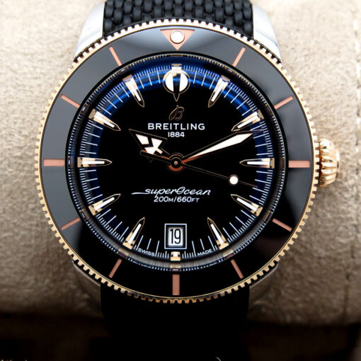 Breitling UB3111 Superocean Heritage 18K/SS with Black Dial 42mm - Image 4