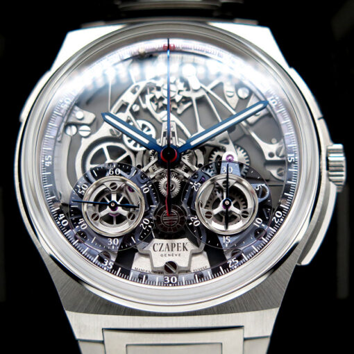 Czapek & Cie 1613-RT Antarctique Rattrapante Chronograph Skeleton Limited Edition - Image 3