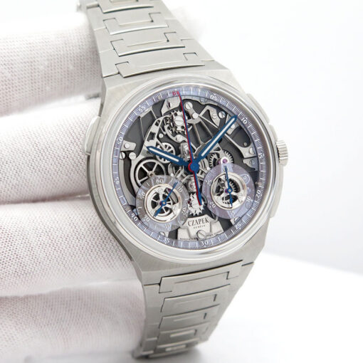 Czapek & Cie 1613-RT Antarctique Rattrapante Chronograph Skeleton Limited Edition