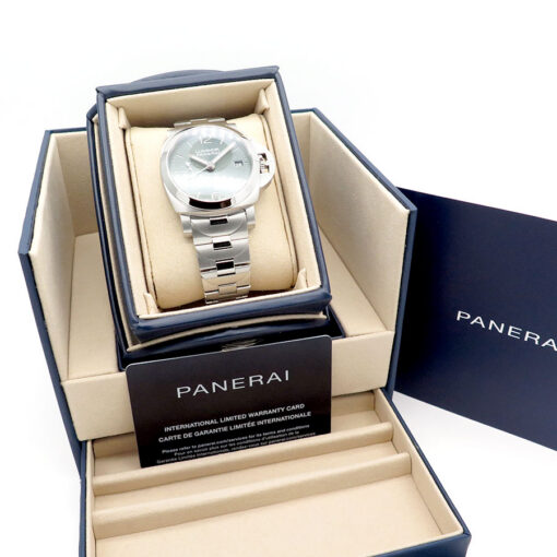 Alternative view of Panerai PAM 1640 Luminor BiTempo GMT with Green Dial