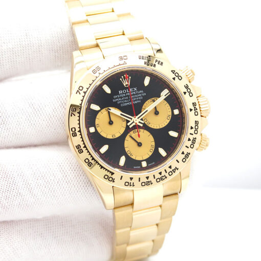Rolex 116508 Cosmograph Daytona 18K with Black Dial