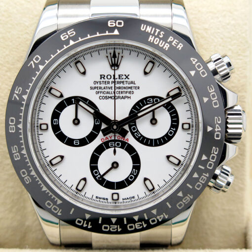 Rolex 116500LN Cosmograph Daytona with White Dial - Image 3