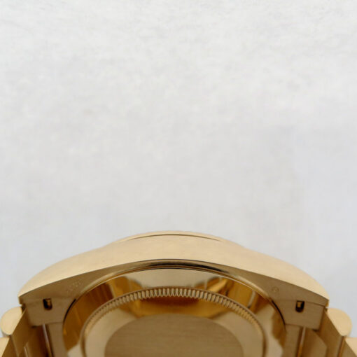 Rolex 228238 Day Date 40 18K Yellow Gold with Champagne Baguette Diamond Dial - Image 5