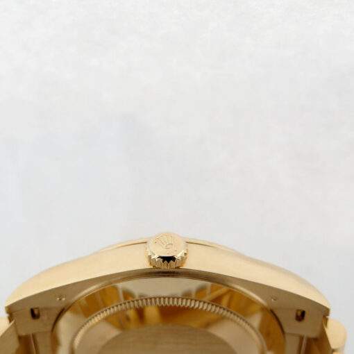 Rolex 228238 Day Date 40 18K Yellow Gold with Champagne Baguette Diamond Dial - Image 4