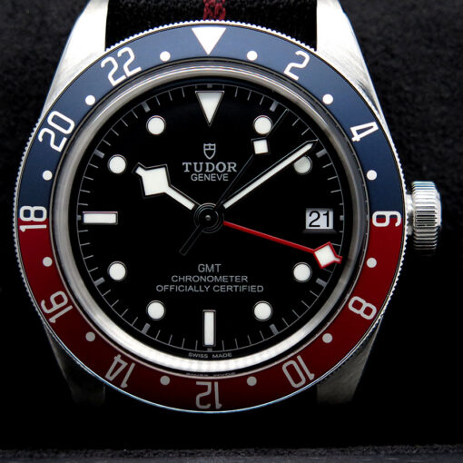 Tudor 79830RB Black Bay GMT with Red/Blue Bezel on NATO - Image 3