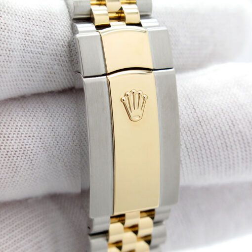 Rolex 126333 Datejust 41 18K/SS with Champagne Diamond Dial on Jubilee - Image 7
