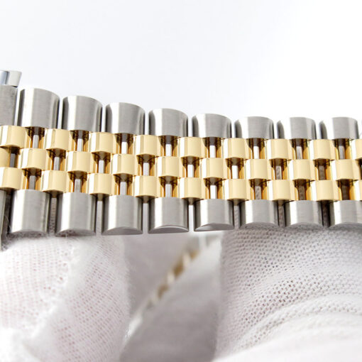Rolex 126333 Datejust 41 18K/SS with Champagne Diamond Dial on Jubilee - Image 8