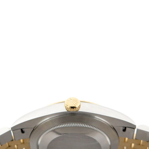 Rolex 126333 Datejust 41 18K/SS with Champagne Diamond Dial on Jubilee - Image 4