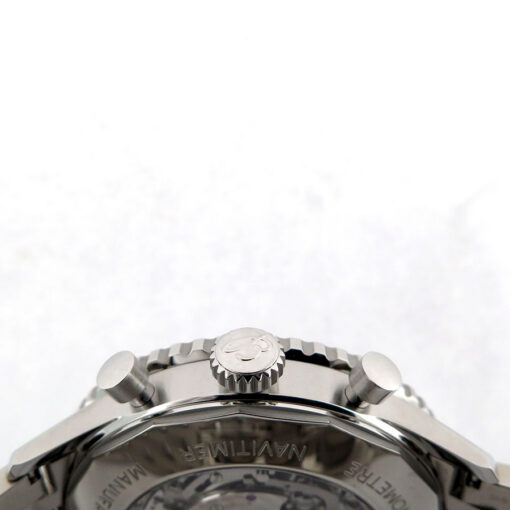 Breitling AB0137 Navitimer B01 Chronograph 46mm with Black Dial on Bracelet - Image 6