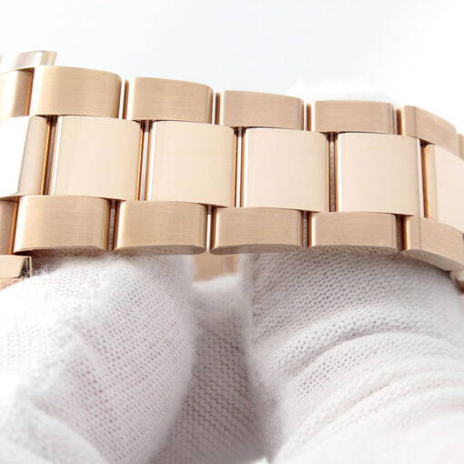 Rolex 336935 Skydweller 18K Rose Gold with Blue-Green Dial on Oyster - Image 6