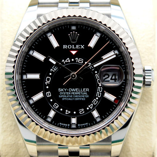 Rolex 336934 Skydweller with Black Dial on Jubilee - Image 3