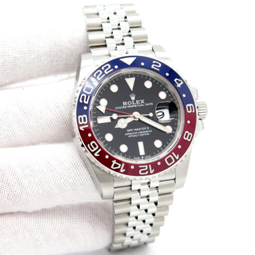 Rolex 126710BLRO GMT Master II on Jubilee