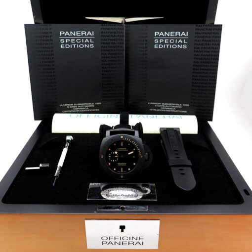 Alternative view of Panerai PAM 508 Luminor Submersible 1950 Ceramica 47mm