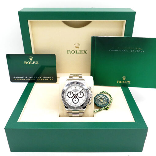 Rolex 126500LN Cosmograph Daytona with White Dial - Image 2