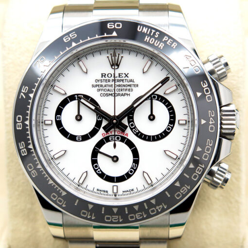 Rolex 126500LN Cosmograph Daytona with White Dial - Image 3
