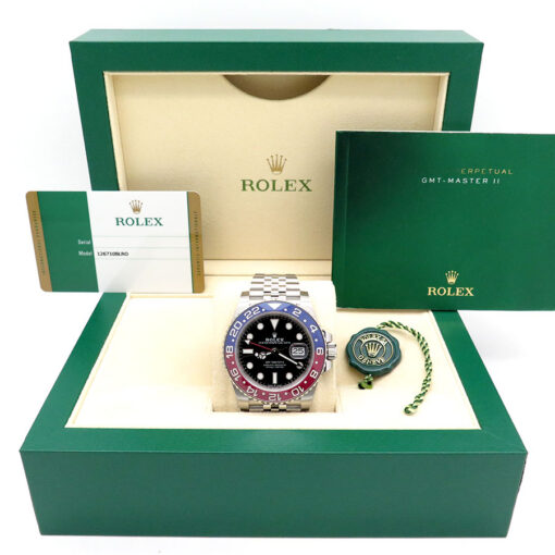 Rolex 126710BLRO GMT Master II with Mark I Bezel (New Old Stock) - Image 2