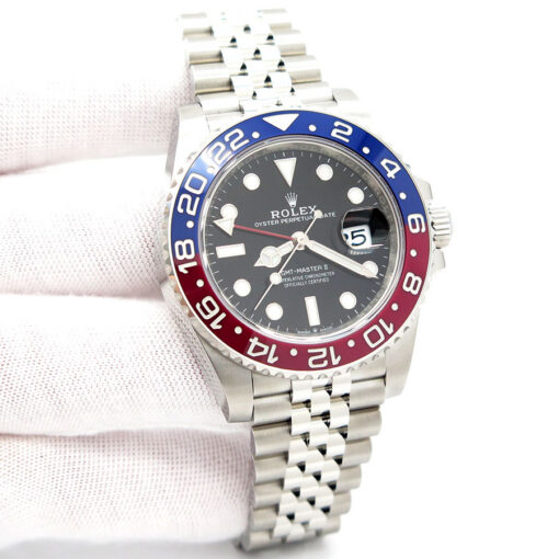 Rolex 126710BLRO GMT Master II with Mark I Bezel (New Old Stock)