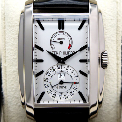 Patek Philippe 5200G Gondolo 8 Days 18K White Gold - Image 4