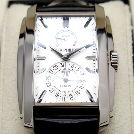 Patek Philippe 5200G Gondolo 8 Days 18K White Gold - Image 3