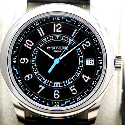 Patek Philippe 6007G Calatrava Blue 18K White Gold - Image 3