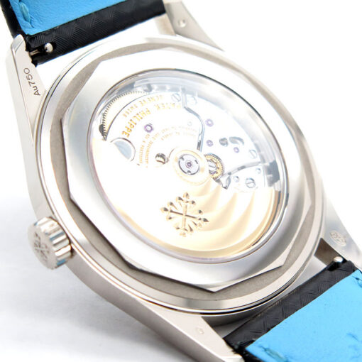 Patek Philippe 6007G Calatrava Blue 18K White Gold - Image 5